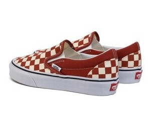 vans checkerboard rouge