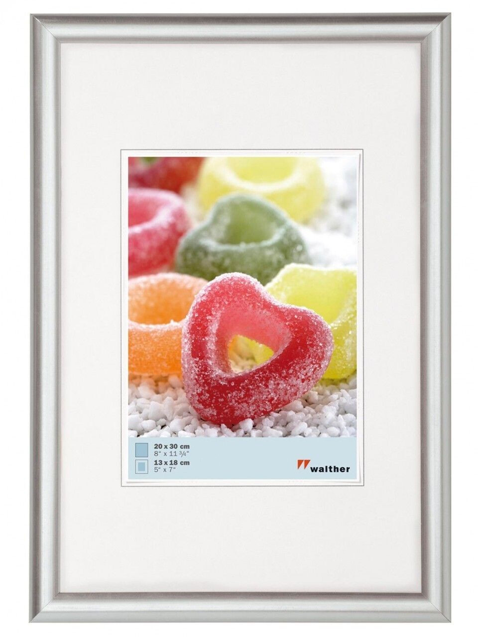 walther design Trendstyle 30x45 silver