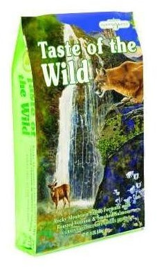 Pienso Taste of the Wild Pine Forest con venado sin cereales para perros