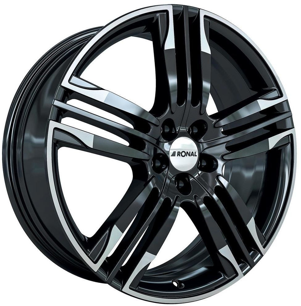Ronal R58 (10x22) black horn polished