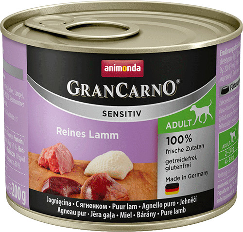 Animonda GranCarno Sensitiv pur agneau