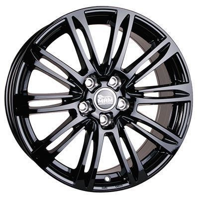 MAM A4 (7,5X17) black painted