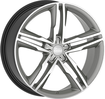 MAM A1 (8x19) palladium front polished