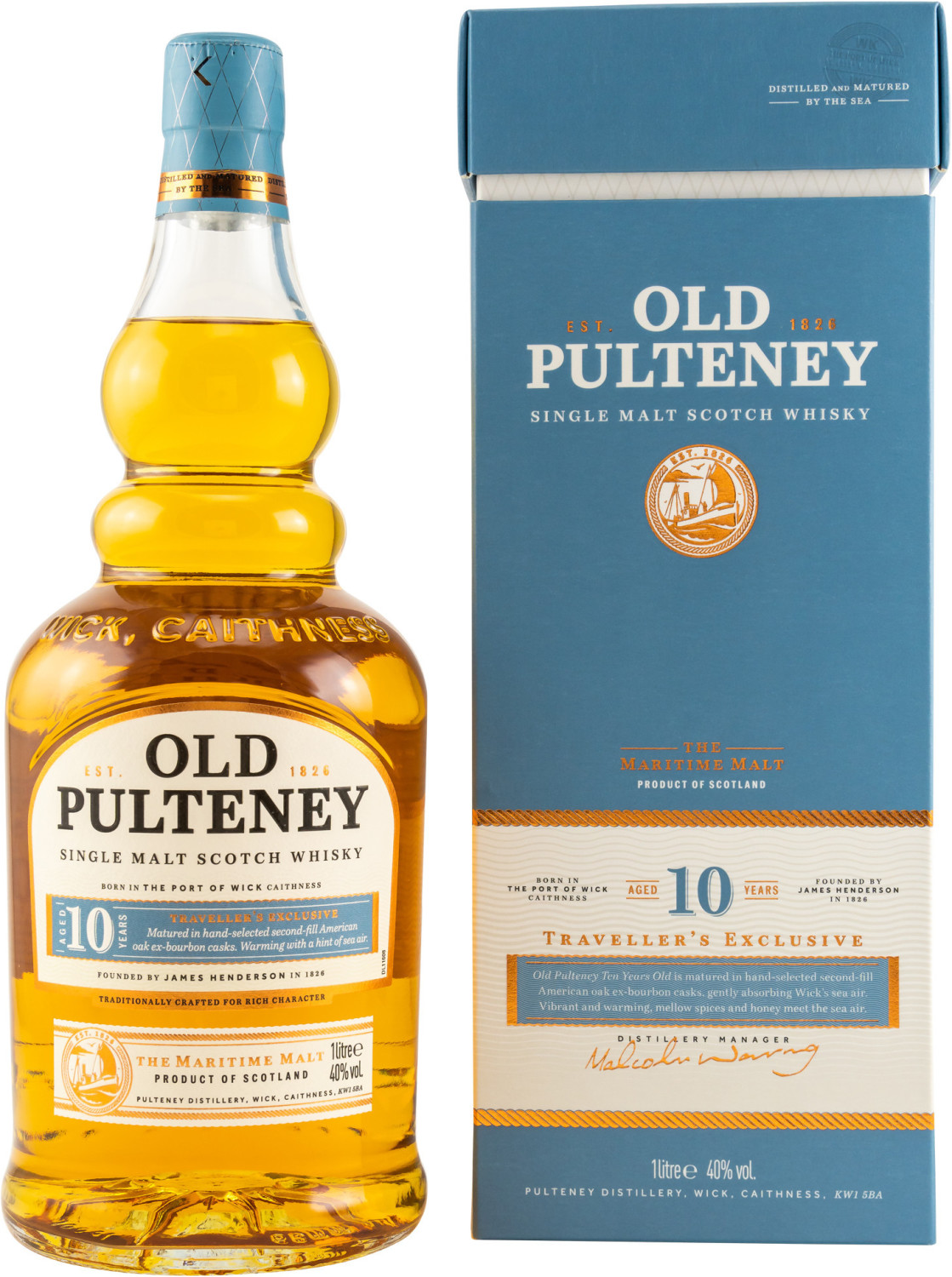 Old Pulteney 10 Years 1l 40%