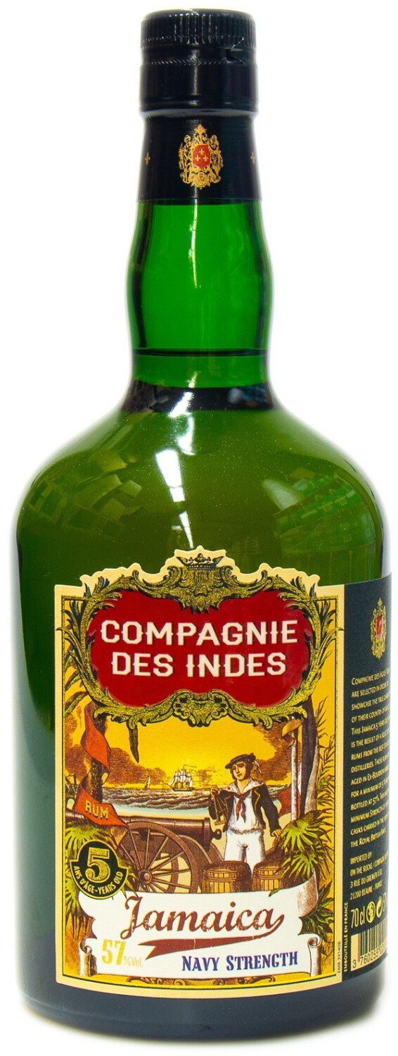 Compagnie des Indes Des Indes Jamaica Rum Navy Strength 0,7l  57%
