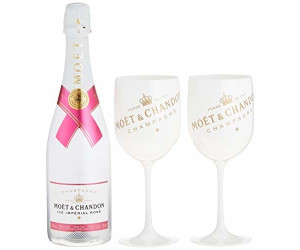 Moet Chandon Ice Imperial Rose 0 75l 2 Glaser Geschenkbox Ab 124 41 Preisvergleich Bei Idealo De