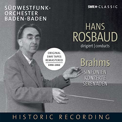 Südwestfunk-Orchester Baden-Baden - Hans Rosbaud Dirigiert Brahms (CD)