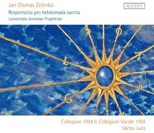 Vaclav Luks, Collegium 1704, Collegium Vocale 1704 - Responsoria Pro Hebdomada Sancta Zwv 55/Lamentatio Ieremiae Prophetae, Zwv 53 (CD)