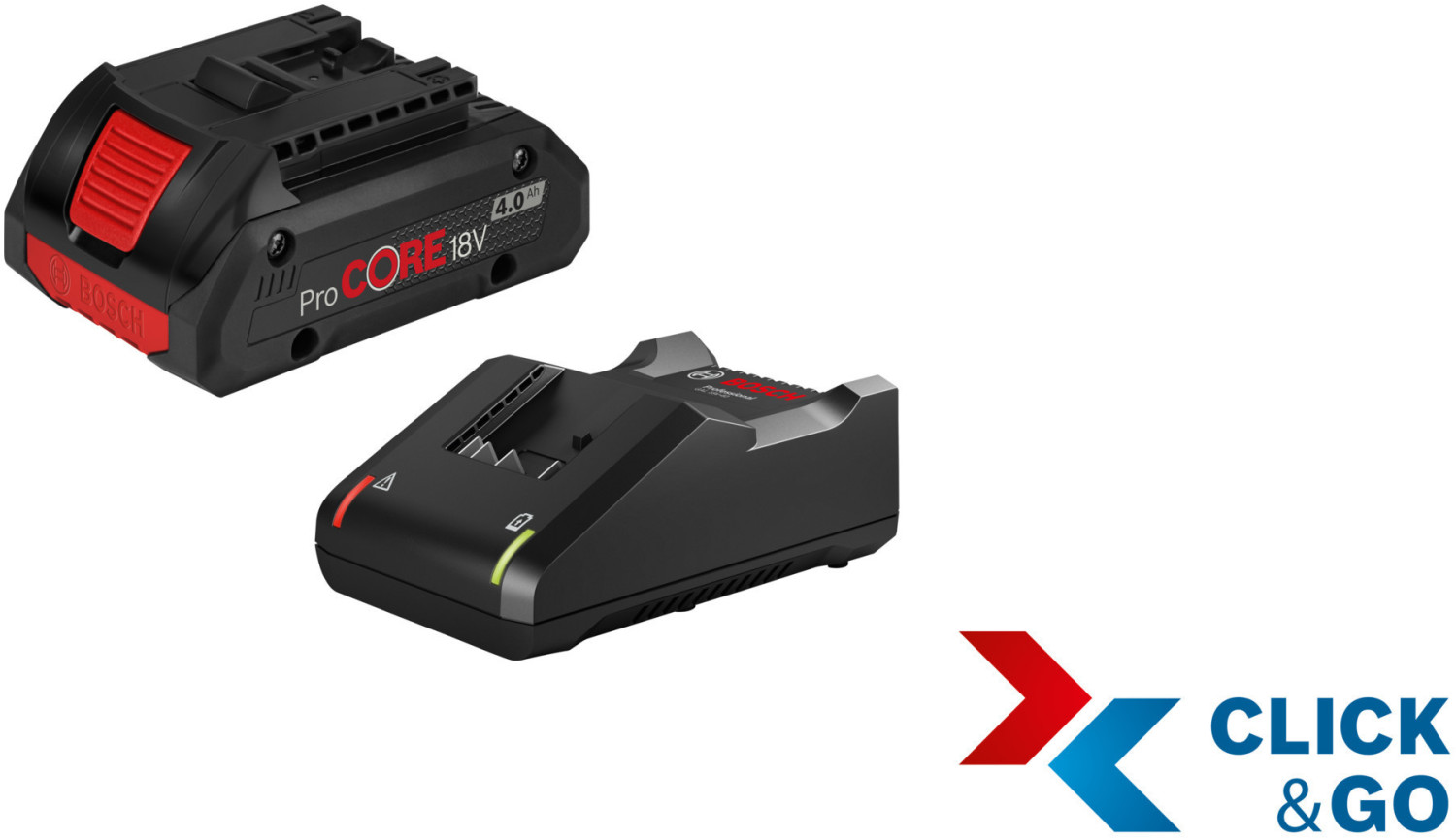 Bosch 18v 5.5Ah GBA ProCORE Battery Starter Set x4 Pcs In L-Boxx