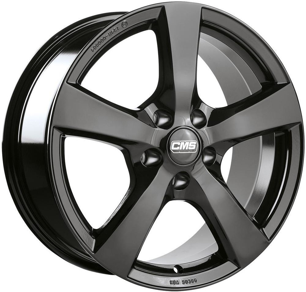 CMS V1 (6,5x16) complete black gloss