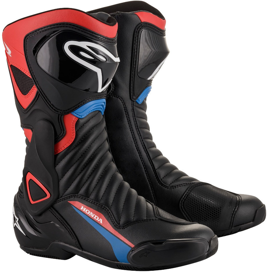 Alpinestars Bottes SMX-6 V2 noir/rouge/bleu