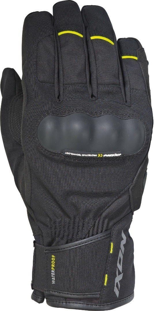 IXON Gants Pro Russel noir/jaune vif