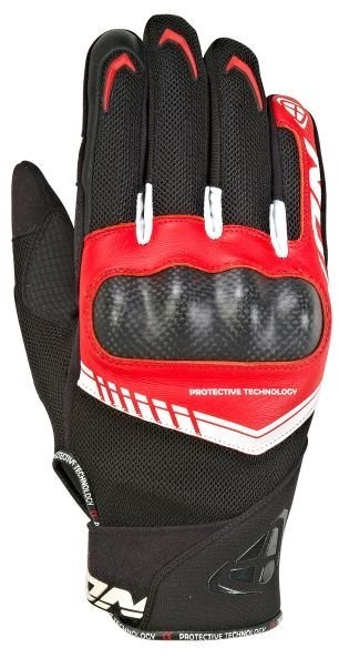IXON Gants RS Loop 2 noir/rouge/blanc