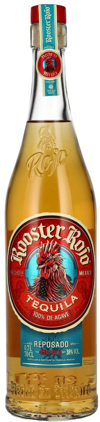 Fabrica de Tequilas Finos Rooster Rojo Reposado 38% 0,7l
