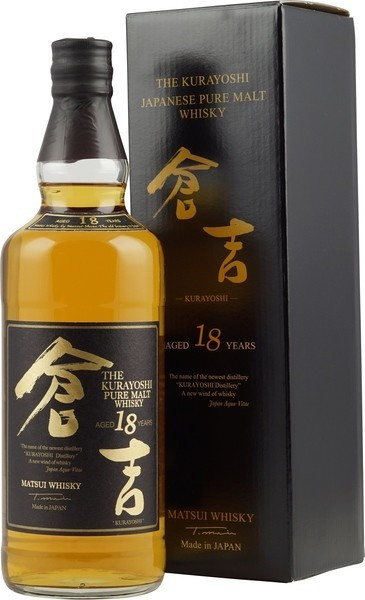 Matsui Whisky The Kurayoshi Pure Malt 18 Years 0,7l 50%