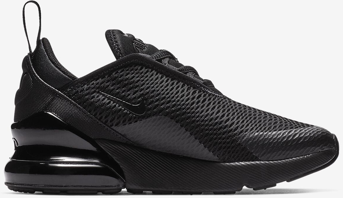 Nike 270 all black youth online