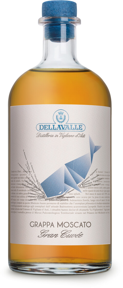 Dellavalle Villa Isa Grappa Moscato Barrique 42% 0,7l