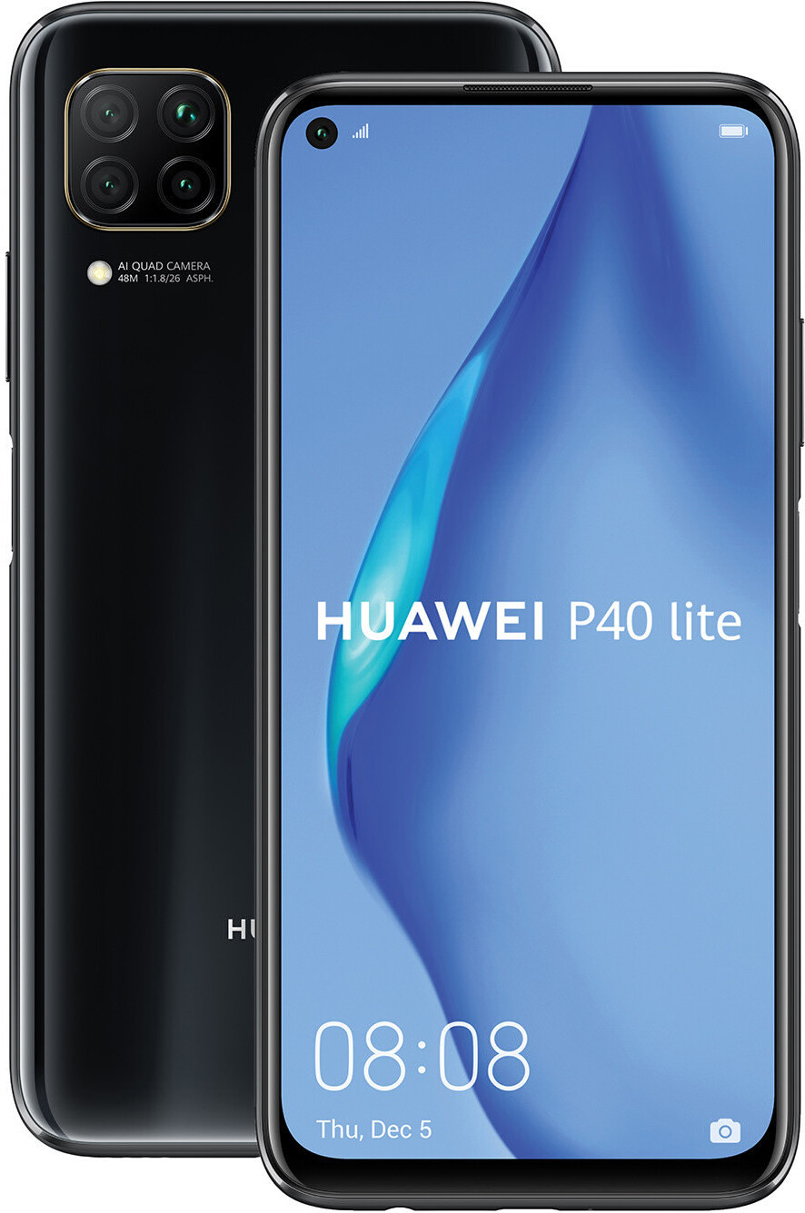 Móvil - HUAWEI P40 Lite 5G, Negro, 128 GB, 6 GB RAM, 6,5 , HUAWEI Kirin  820 Octa-Core, 4000 mAh, Android