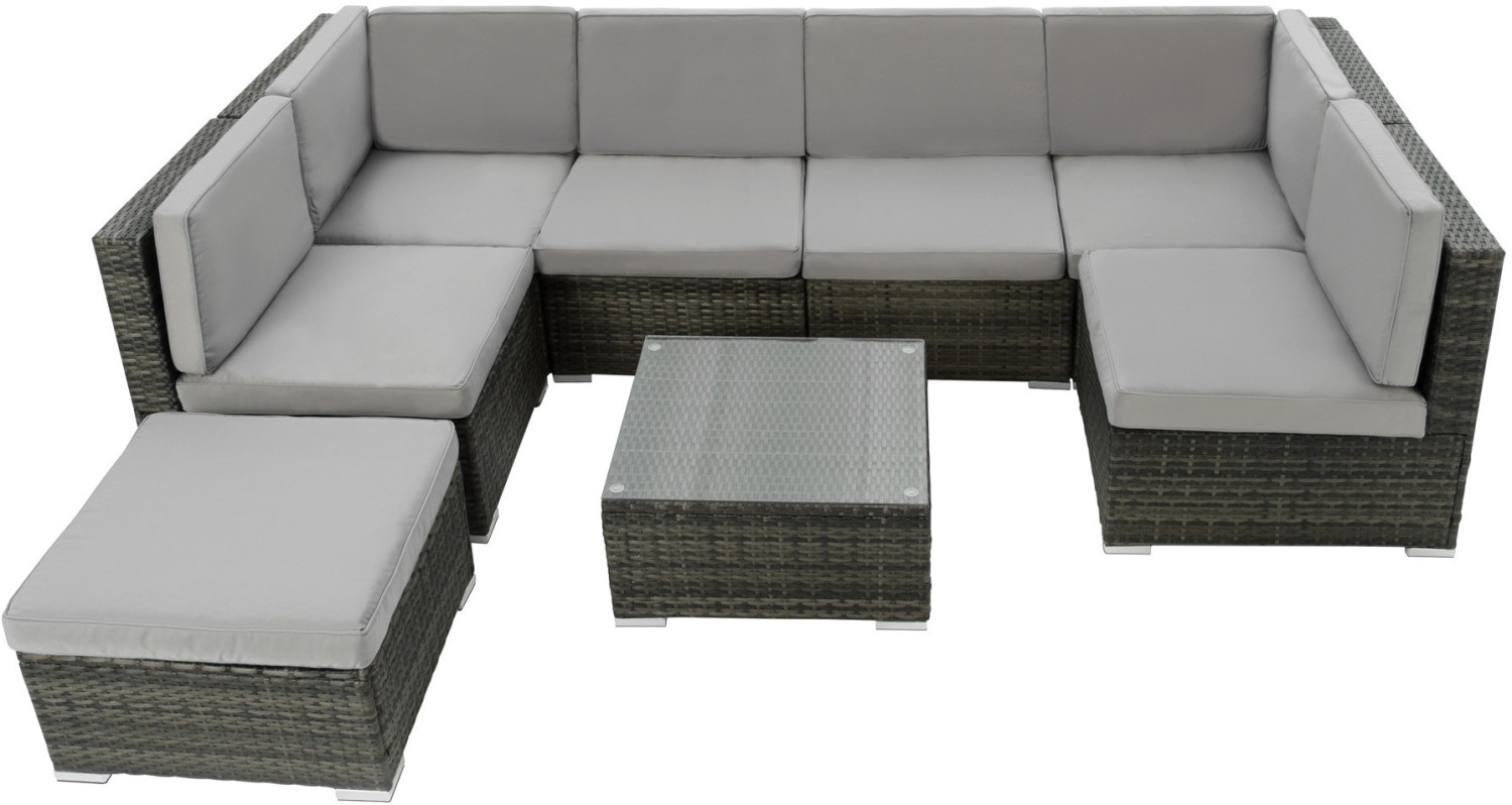 TecTake Venise 7 places gris (402698)