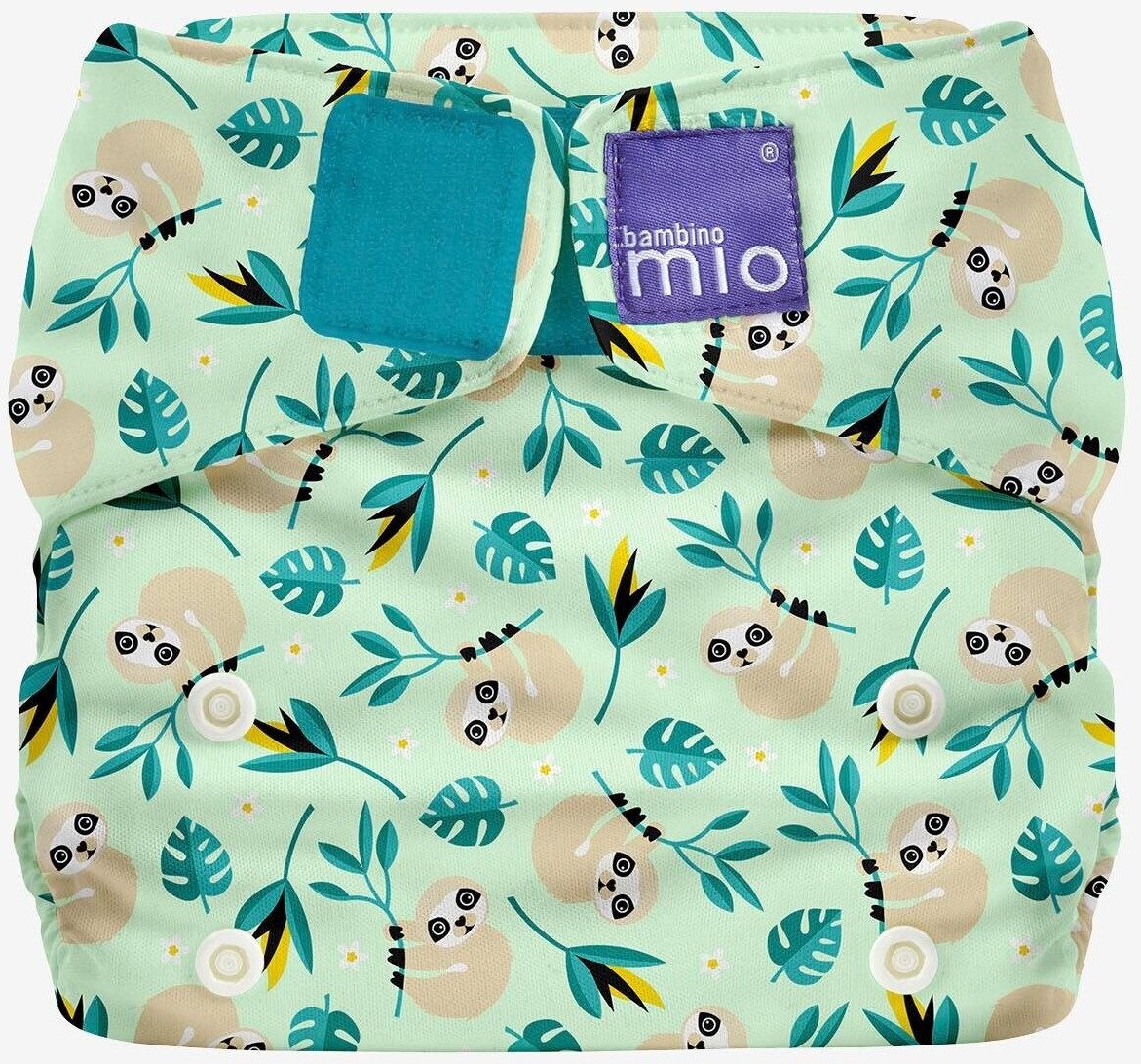 Bambino Mio miosolo all-in-one cloth diaper rainforest rocking sloth