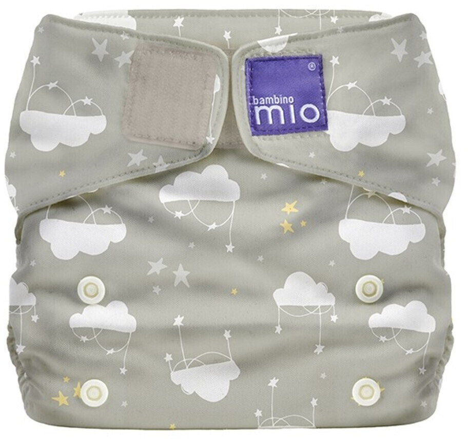 Bambino Mio miosolo all-in-one cloth diaper clouds