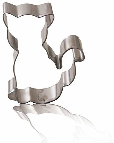 Zenker 44857 Cookie cutter cat, stainless steel
