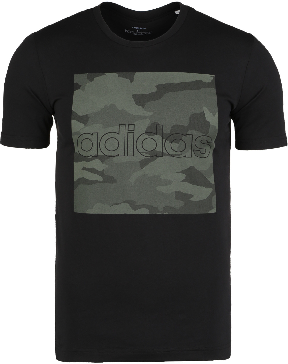 Adidas Camouflage Box T-Shirt black/legacy green