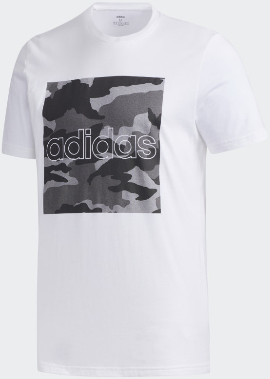 Adidas Camouflage Box T-Shirt white/black