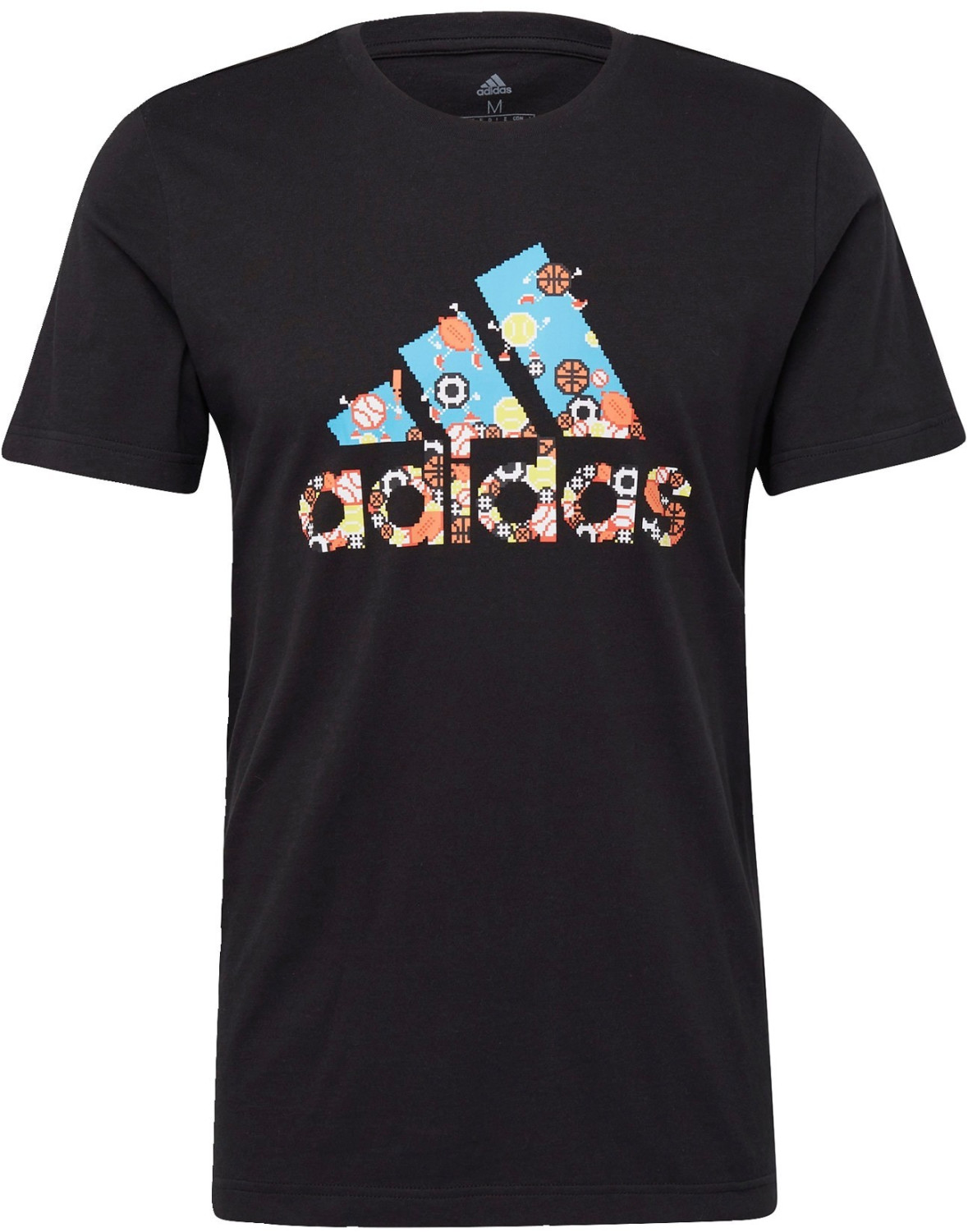 Adidas 8-Bit Badge of Sport T-Shirt black