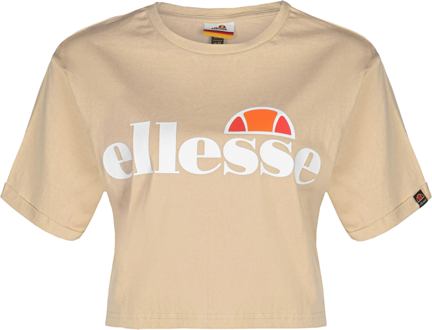 Ellesse Alberta Crop T-Shirt brown