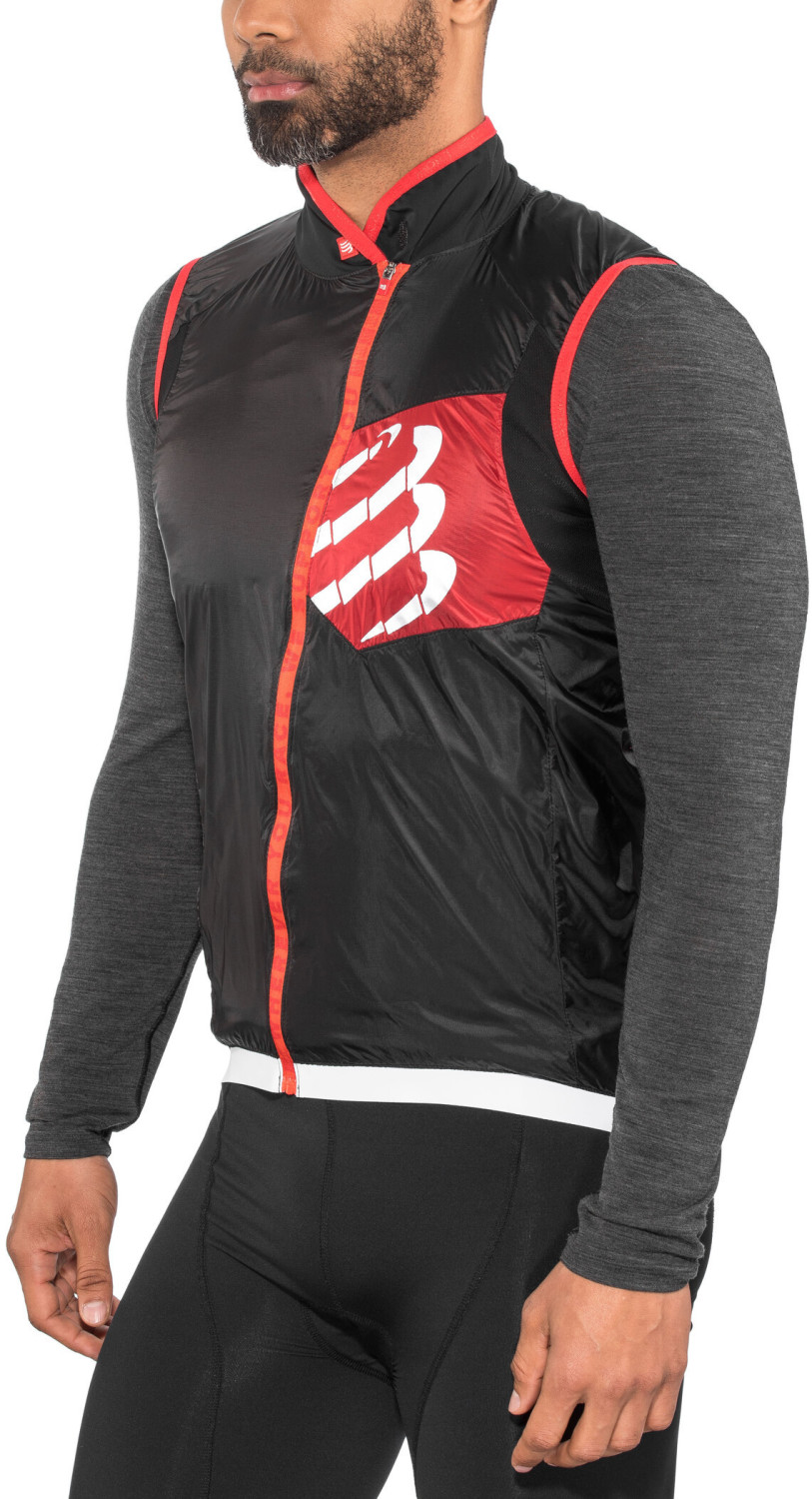 Compressport Cycling Hurricane Windprotect Vest black