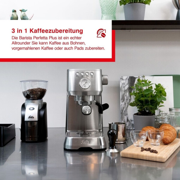 Solis Barista Perfetta Plus silber, Bild 14