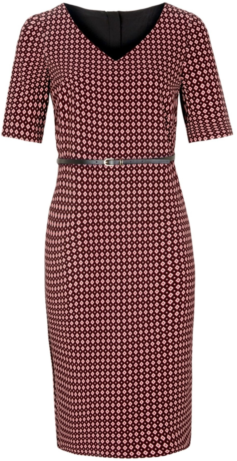 Comma Patterned Dress (81.912.82.5237.99B7) black new minimal