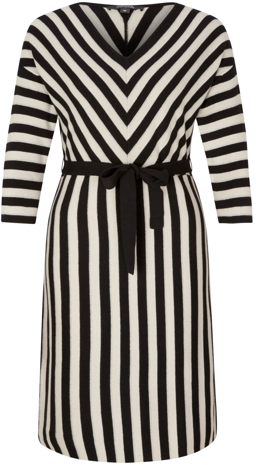 Comma Knit Dress (8E.095.82.5298.99X2) black knit