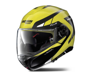 NOLAN N100-5 Casco Modulare Alta Visibilità Giallo Fluorescente – Omologato Jet E Integrale, Taglia XXS, Sicurezza Moto