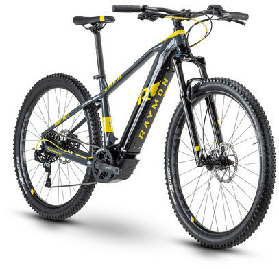 r-raymon HardRay E-Nine 7.0 (2020) black-dark grey-yellow