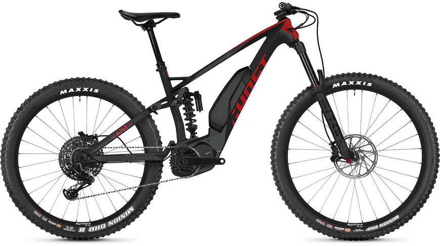 Ghost Hybride SLAMR X S7.7+ LC (2020) titanium gray-riot red-star wh