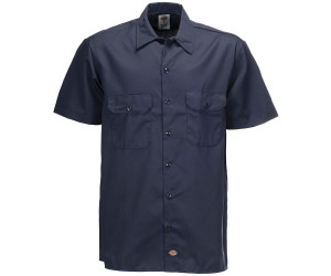 WS574 Short Sleeve Flex Original Fit Button Up Work Shirt Dickies Men's 1574 
