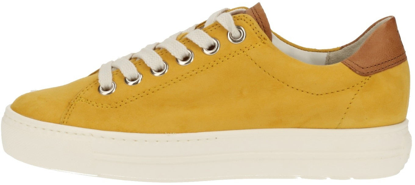 yellow and green trainers
