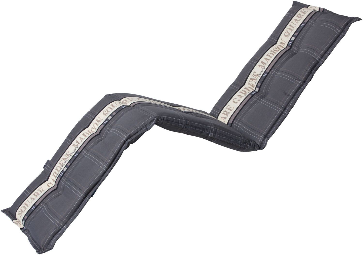 madison Panama 190 x 65 x 8 cm Grey Garden