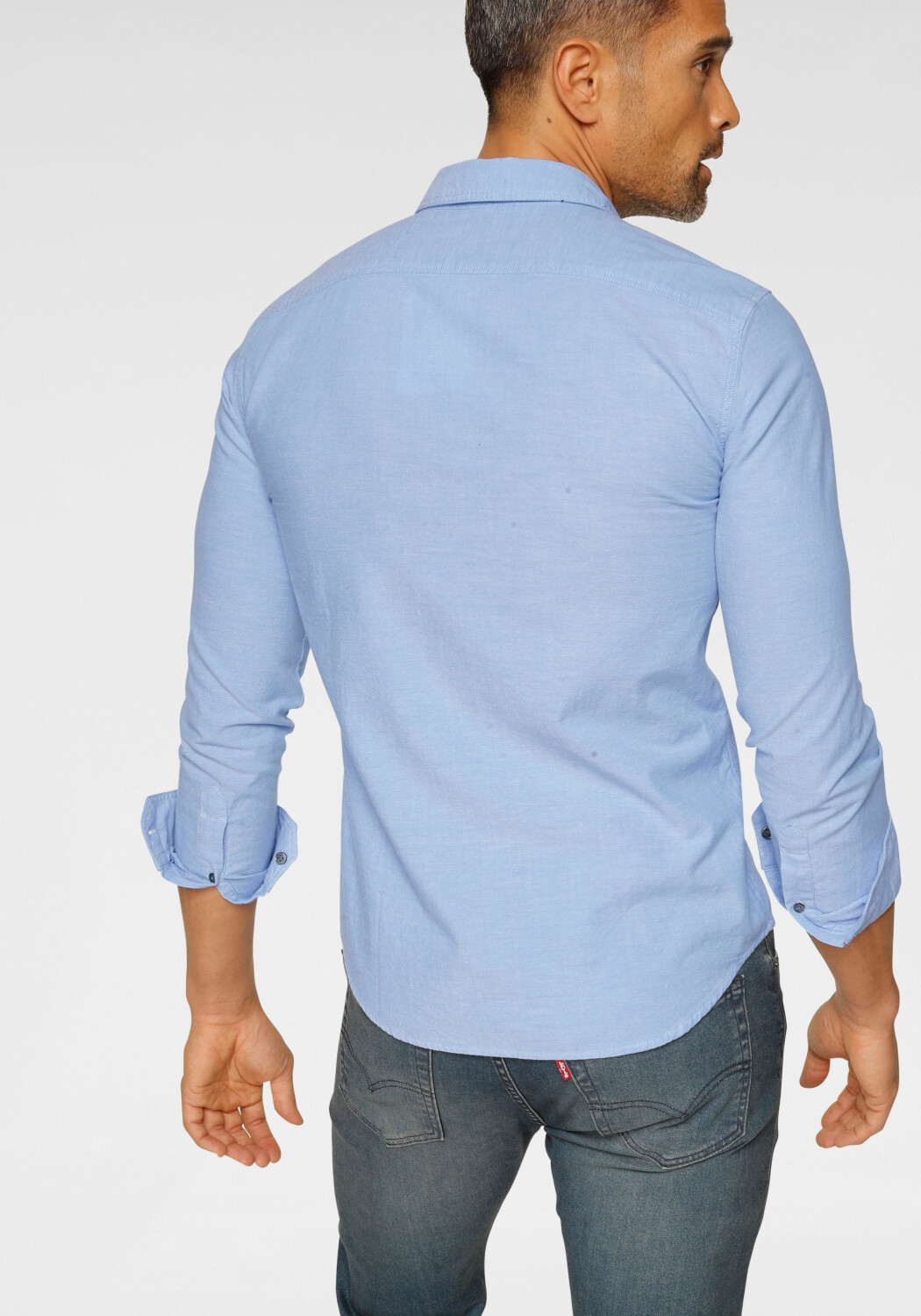 Long Sleeve Auburn Worker Shirt - Blue | Levi's® AT