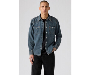 Barstow Western Chemise En Jean Noir Homme Chemise En Jean Barstow