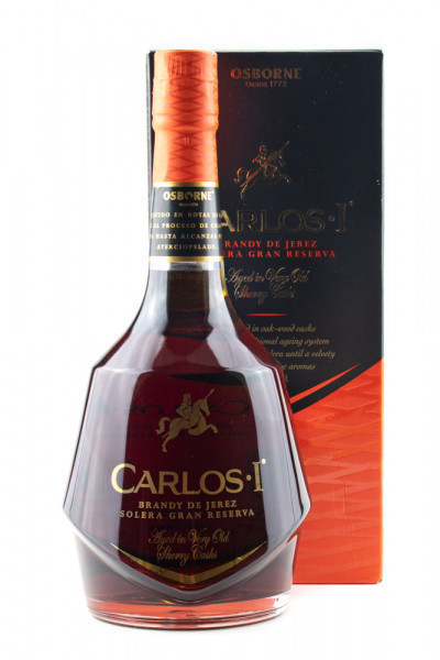 Carlos I Solera Gran Reserva Brandy de Jerez 40% 1l + Giftbox