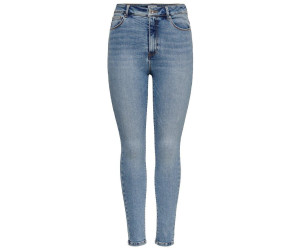 Only Mila HW Ankle Skinny Fit Jeans light blue denim ab 20,99 € |  Preisvergleich bei