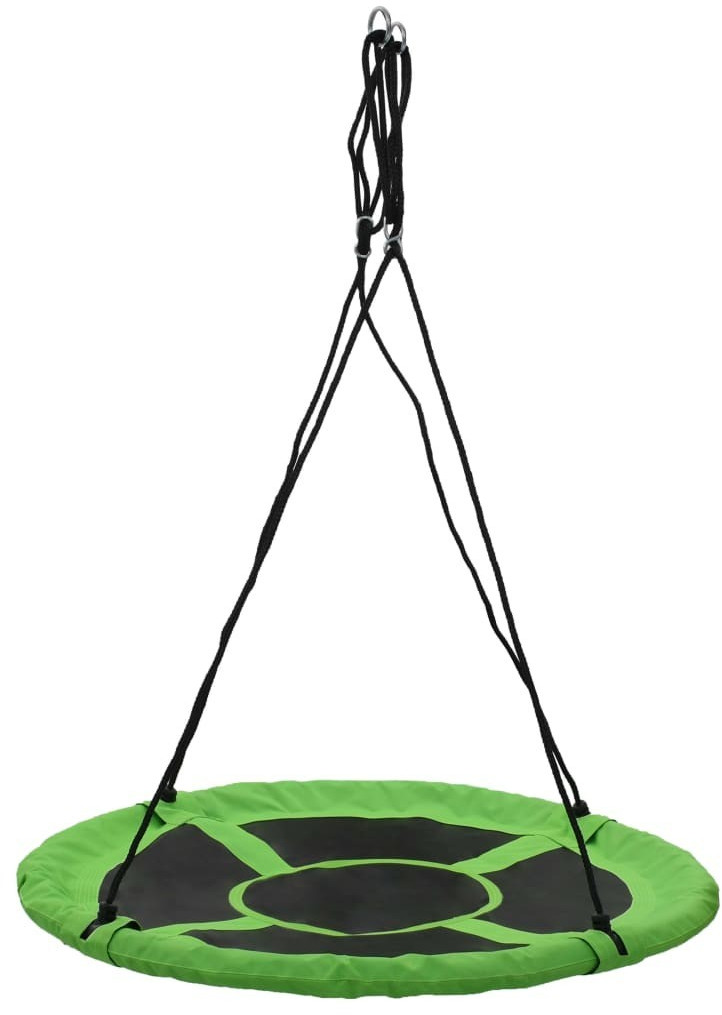 VidaXL Balançcoire 110 cm 150 kg vert