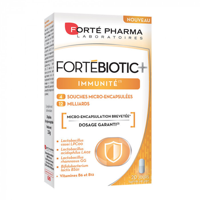Forté Pharma Fortébiotic+ Immunité (20 gélules)