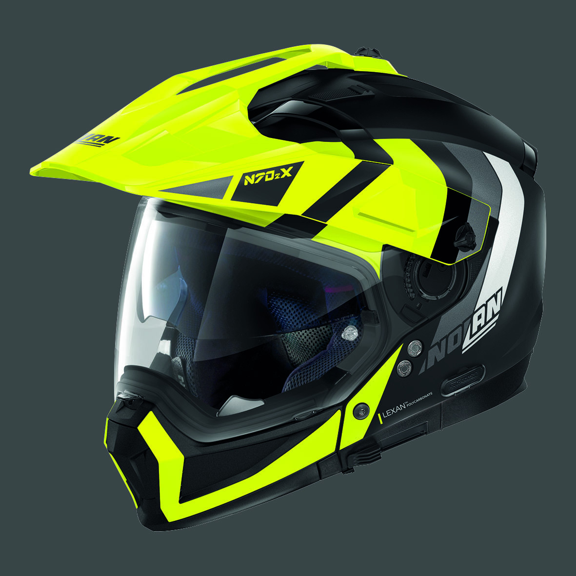 Nolan N70-2 X Decurio N-Com Flat noir 30