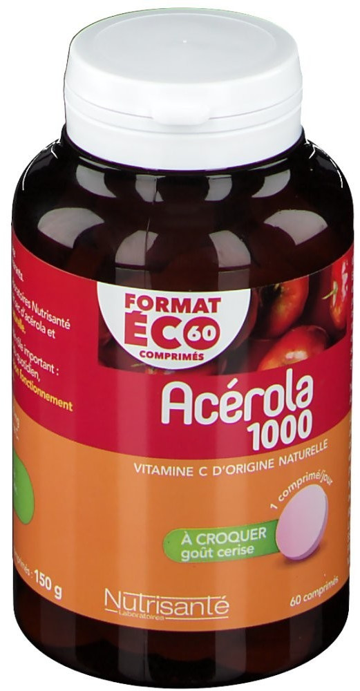 Nutrisanté Acérola 1000 (60 comprimés)