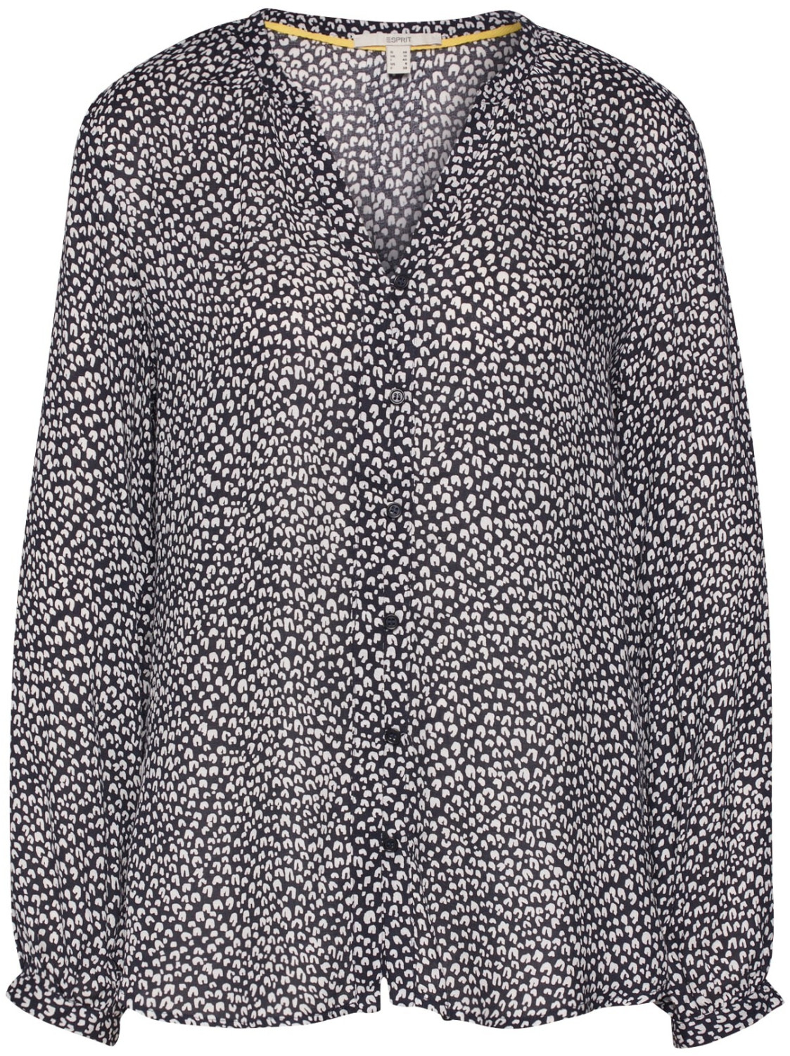 Esprit Delicate Crêpe Blouse With Print (129EE1F005) black