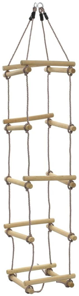 VidaXL Échelle de corde pour enfants 200 cm bois